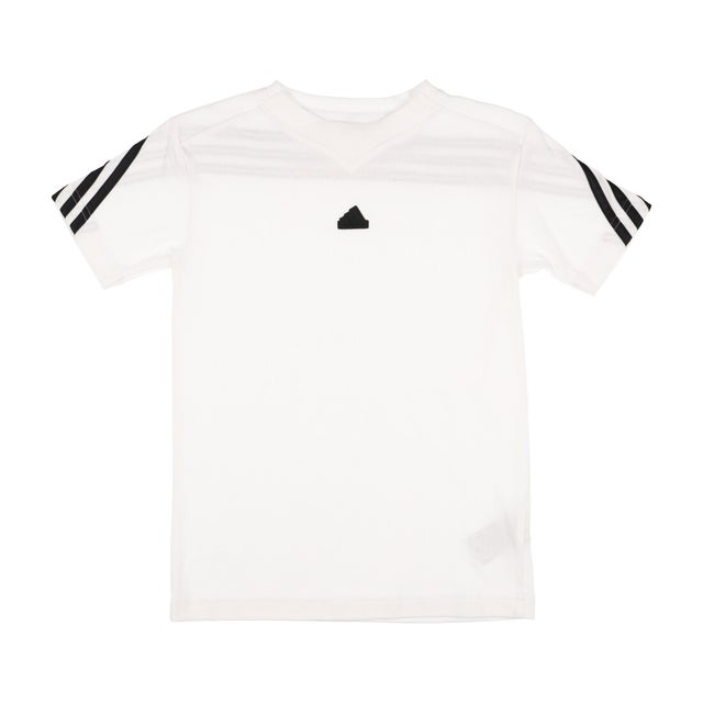 ジュニア 半袖Tシャツ U FI 3S Tシャツ HR6309 （ホワイト/ブラック）