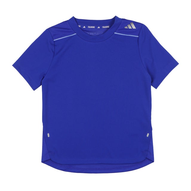 
                    ジュニア 半袖機能Tシャツ YB D4S Tシャツ HR5917 （ルシッドブルー/ブルーフュージョン）