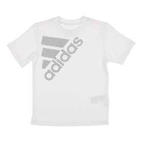 ジュニア 半袖機能Tシャツ U BOS グラフィック Tシャツ IY6358 （ホワイト/ブラック）