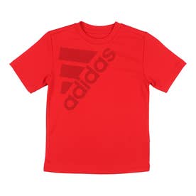 ジュニア 半袖機能Tシャツ U BOS グラフィック Tシャツ IY6359 （ベタースカーレット/ブラック）
