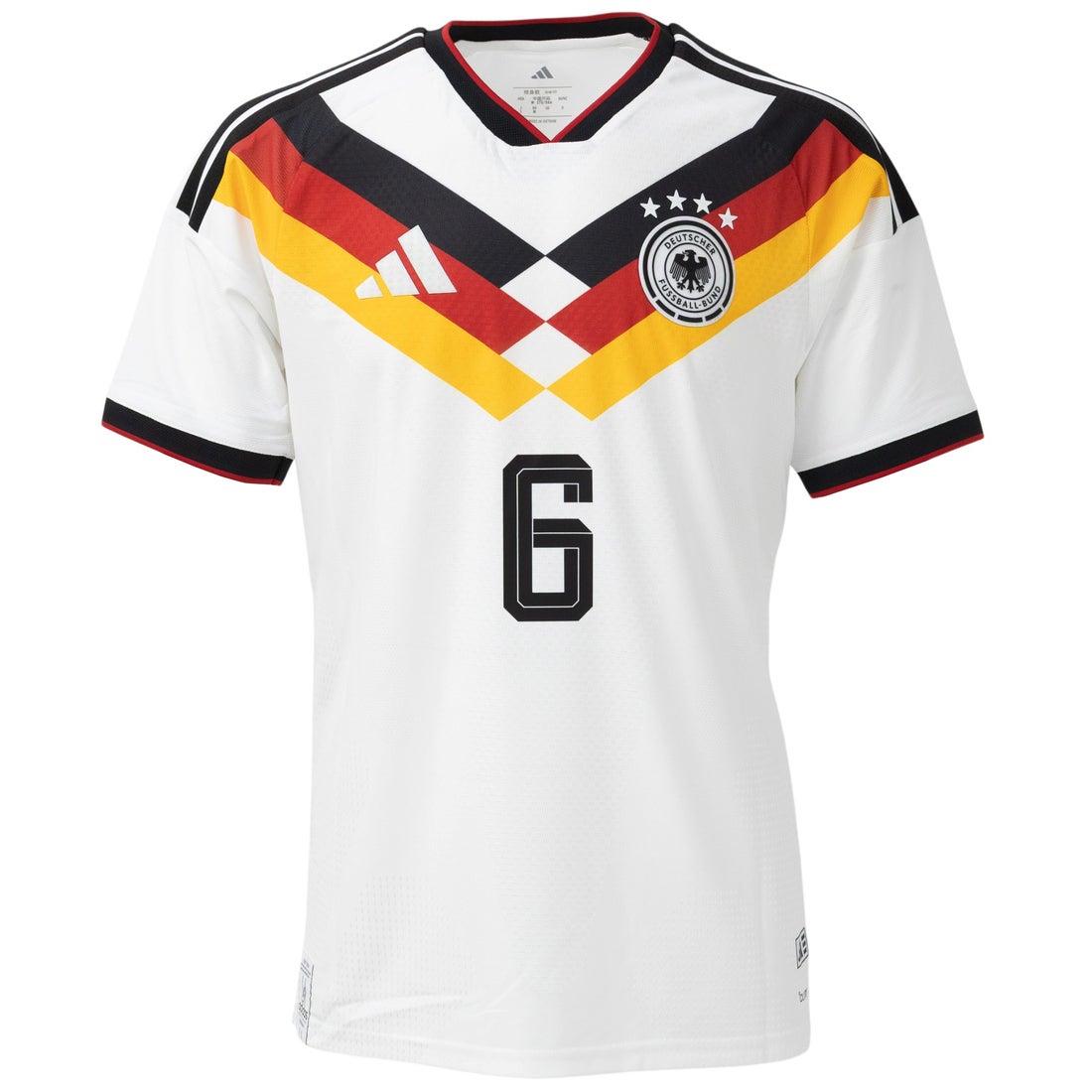 adidas ドイツ代表 2026 ホーム オーセンティック ユニフォーム #6