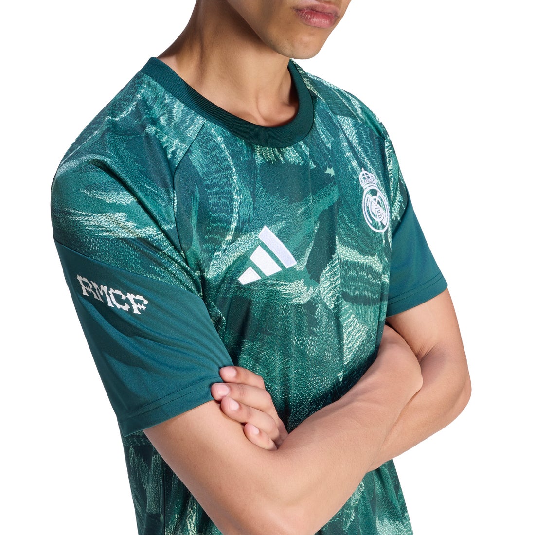 adidas レアルマドリード 26/27 プレマッチ ジャージー(グリーン