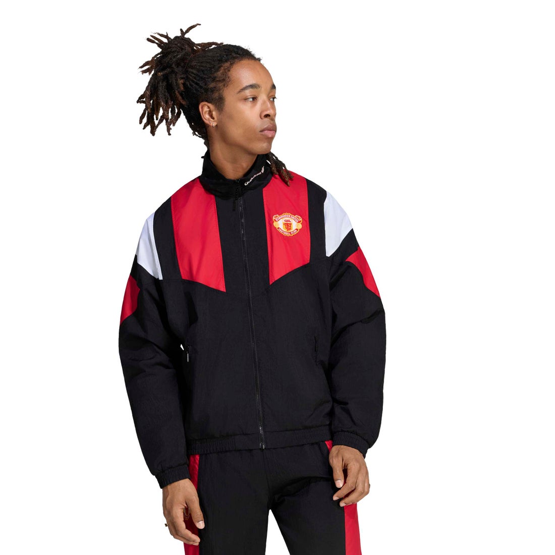 adidas マンチェスターユナイテッド EQT トラックトップ(ブラック