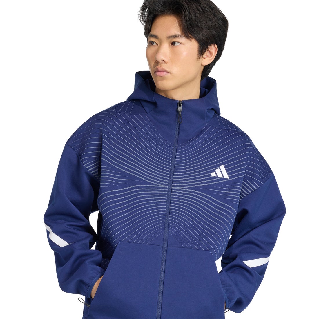 adidas アディダス Z.N.E. トラックトップ(ダークブルー) IF586 KF7222