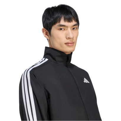 アディダス adidas マストハブ スリーストライプス 起毛トリコット裏地 フルジップジャケット  DVL44 （KW3356 ホワイト）｜詳細画像