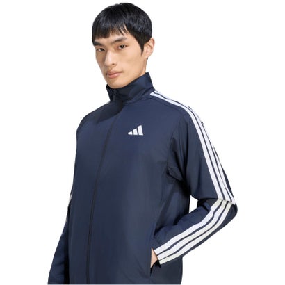 アディダス adidas マストハブ スリーストライプス 起毛トリコット裏地 フルジップジャケット  DVL44 （KW3356 ホワイト）｜詳細画像