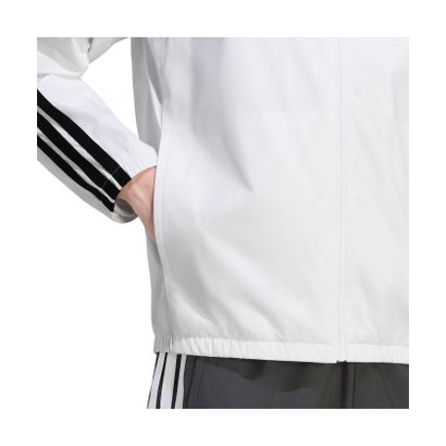 アディダス adidas マストハブ スリーストライプス 起毛トリコット裏地 フルジップジャケット  DVL44 （KW3356 ホワイト）｜詳細画像