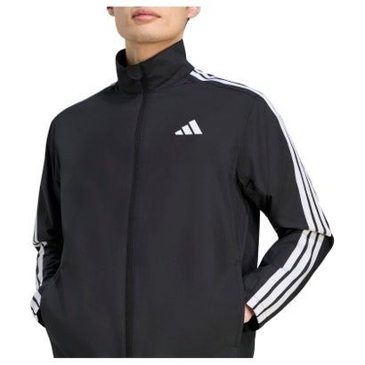 アディダス adidas マストハブ スリーストライプス 起毛トリコット裏地 フルジップジャケット  DVL44 （KW3356 ホワイト）｜詳細画像