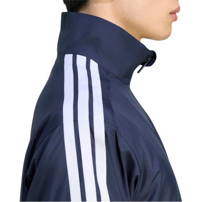 アディダス adidas マストハブ スリーストライプス 起毛トリコット裏地 フルジップジャケット  DVL44 （KW3356 ホワイト）｜詳細画像