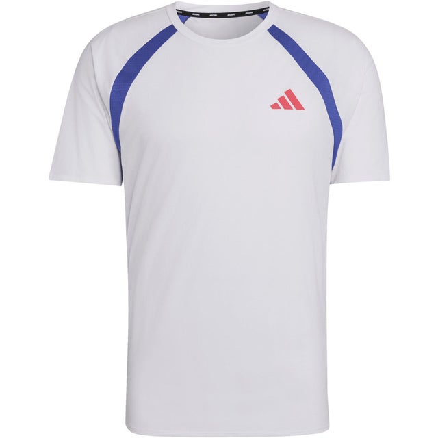 ADIZERO ARCHIVE RUNNING T-SHIRT QF173 （KT4862 ホワイト/デュアルイ）