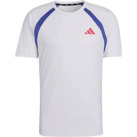 ADIZERO ARCHIVE RUNNING T-SHIRT QF173 （KT4862 ホワイト/デュアルイ）