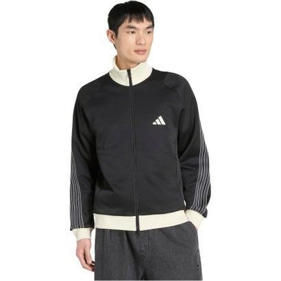 アディダス adidas アディダス adidas スタジアム レギュラーフィット ピケ トラックトップ  DH514 （KV5905 マルーン）｜詳細画像