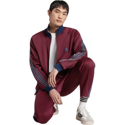 アディダス adidas アディダス adidas スタジアム レギュラーフィット ピケ トラックトップ  DH514 （KV5898 ブラック）｜詳細画像
