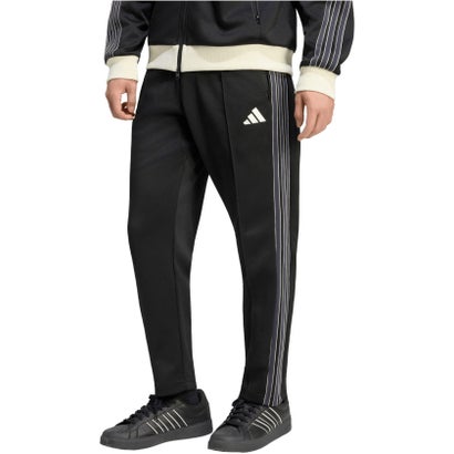 アディダス adidas スタジアム レギュラーフィット ピケ フルレングス オープンヘム トラックパンツ  DK274 （KV5918 ブラック）｜詳細画像