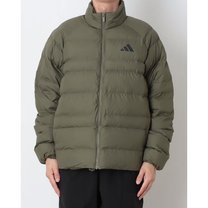アディダス adidas メンズ 中綿ジャケット エッセンシャルズ パッカブル インサレーション ジャケット KS7698 （オリーブストレータ）｜詳細画像