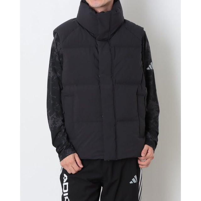 メンズ 中綿ベスト M HELIONIC PUFFER VEST KG1511 （ブラック）