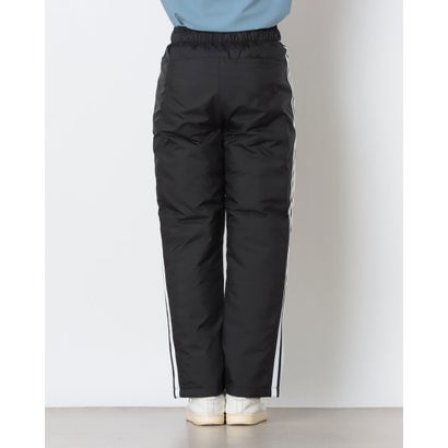 メンズ 中綿パンツ マストハブス スリーストライプス 中わた入り オープンヘムパンツ KW3369 （ブラック）｜詳細画像