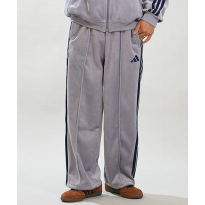 アディダス adidas ジャージ トラックパンツ メンズ ベロア M STADIUM （GRAY）｜詳細画像
