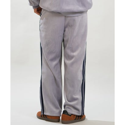 アディダス adidas ジャージ トラックパンツ メンズ ベロア M STADIUM （GRAY）｜詳細画像