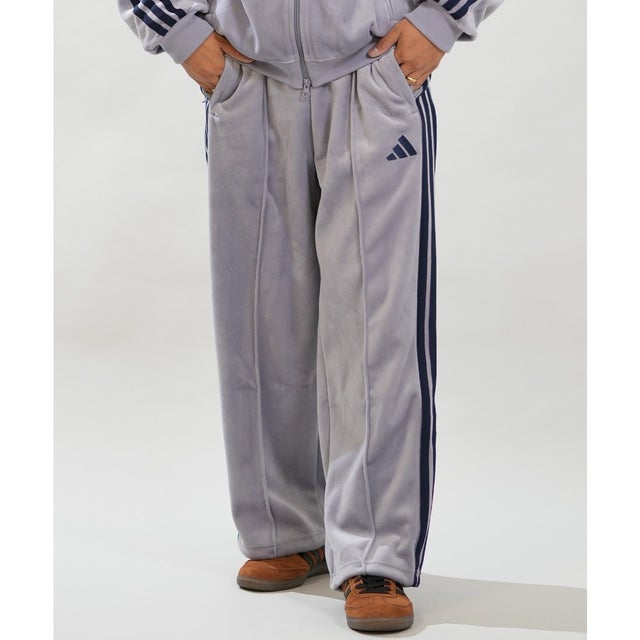ジャージ トラックパンツ メンズ ベロア M STADIUM （GRAY）