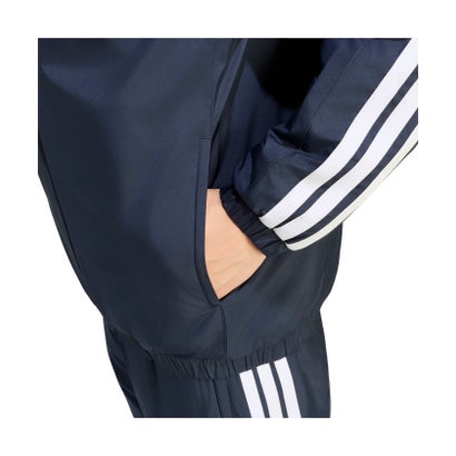 アディダス adidas マストハブ スリーストライプス ルーズフィット 中わた入り フルジップジャケット メンズ 男性 長袖 上着 羽織 （KW3362 レジェンドインク）｜詳細画像