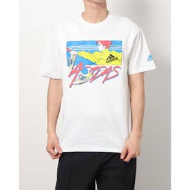 メンズ 半袖Tシャツ TOKYO アートグラフィック 半袖 Tシャツ HI5937 （ホワイト）
