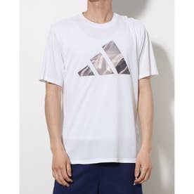 メンズ 半袖機能Tシャツ M HIIT グラフィック Tシャツ IB7921 （ホワイト/ブラック）
