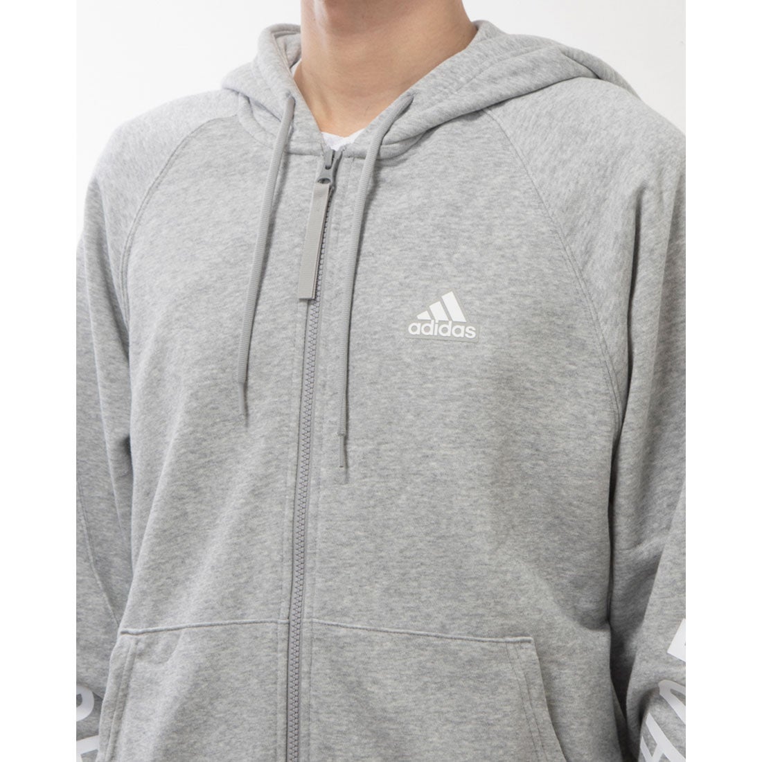 アディダス adidas メンズ スウェットフルジップ ワーディング ルーズ 