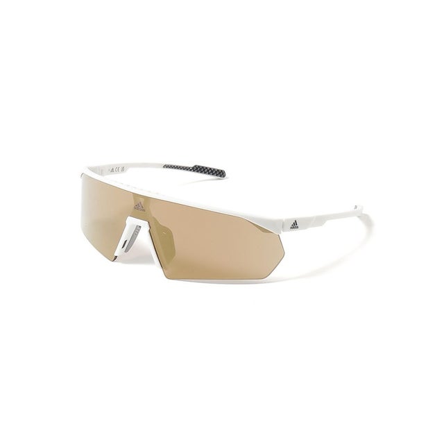 /24 adidasサングラス （white / brown mirror）