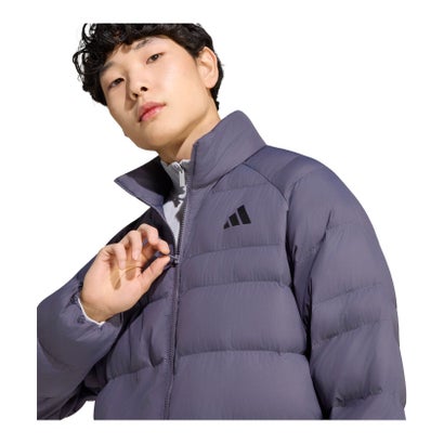 アディダス adidas エッセンシャルズ パッカブル インサレーション ジャケット メンズ 男性 アウター 上着 軽量 撥水 防風 ルーズフ （KS7700 オーロラオニキス）｜詳細画像