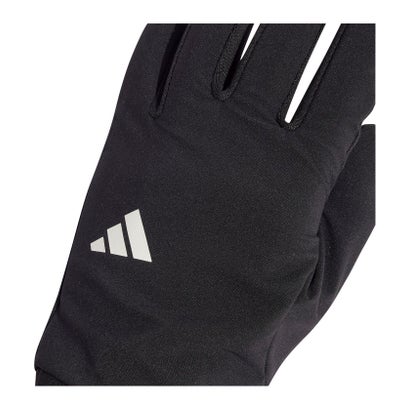 アディダス adidas ベーシック フィット グローブ ユニセックス 手袋 軽量 フリース 防風 軽量 裏起毛 クライマウォーム スマートフ （KV6589 グレーフォー）｜詳細画像