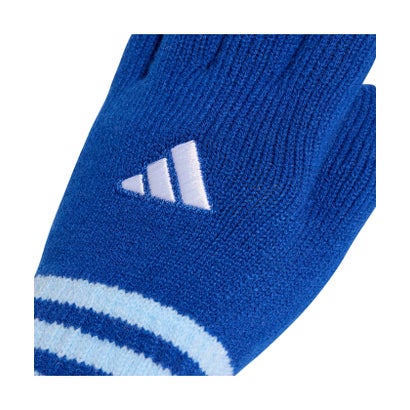 アディダス adidas ベーシック ニット グローブ ユニセックス 手袋 軽量 ニット素材 防寒 冬  WO772 （KV1623 アルミナ）｜詳細画像