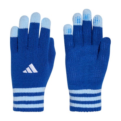 アディダス adidas ベーシック ニット グローブ ユニセックス 手袋 軽量 ニット素材 防寒 冬  WO772 （KV1622 チームロイヤルブルー）｜詳細画像