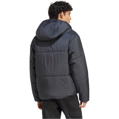 アディダス adidas エッセンシャルズ ハイロフト インサレーション パファージャケット メンズ 男性 アウター 上着 防寒着 保温性 （KS6446 ブラック）｜詳細画像