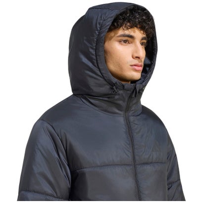 アディダス adidas エッセンシャルズ ハイロフト インサレーション パファージャケット メンズ 男性 アウター 上着 防寒着 保温性 （KS6446 ブラック）｜詳細画像