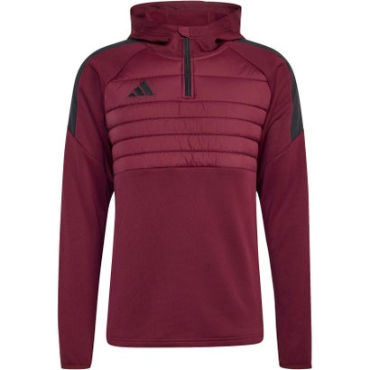 アディダス adidas サッカー ティロ 26 エッセンシャルズ冬用トレーニング トップス  SH289 （KS8369 マルーン/ブラック/ブ）｜詳細画像