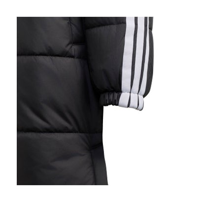 アディダス adidas キッズ エッセンシャルズ オーバーサイズフィット ロング 中わた入り フード付きコート ジュニア 子ども アウタ （KU6477 レジェンドインク）｜詳細画像
