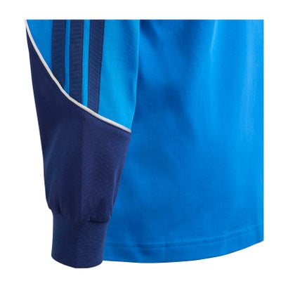 アディダス adidas キッズ バービアージュ パック ルーズフィット シングルジャージー 長袖 T シャツ  M2343 （KU6540 ブライトロイヤル/ダ）｜詳細画像