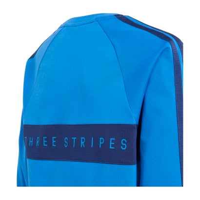 アディダス adidas キッズ バービアージュ パック ルーズフィット シングルジャージー 長袖 T シャツ  M2343 （KU6540 ブライトロイヤル/ダ）｜詳細画像
