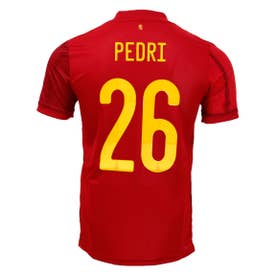 
         スペイン代表 2020 ユニフォーム ホーム 半袖 レプリカ #26.ペドリ