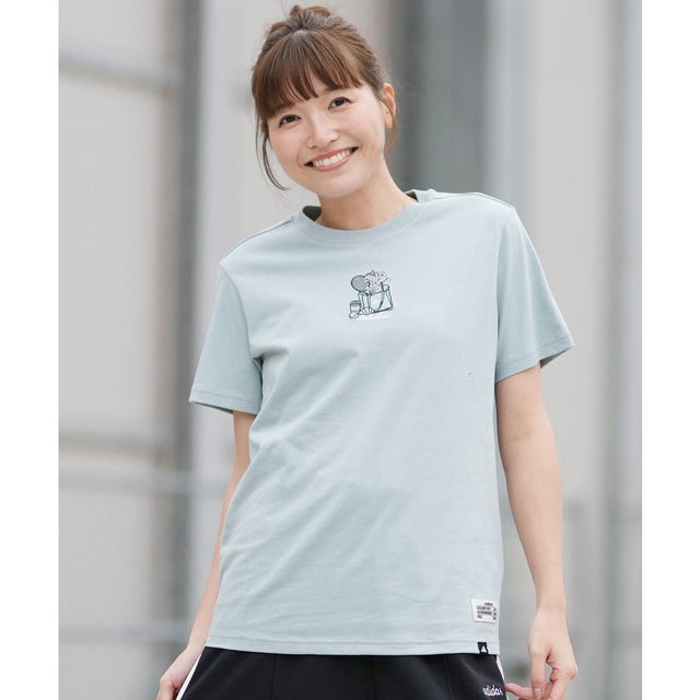 半袖 Tシャツ レディース W MINI シシュウグラフィックTシャツ （SAGR）
