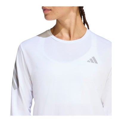 アディダス adidas ADI365 クライマクール ロングスリーブ シャツ  QF898 （KE6842 ホワイト）｜詳細画像