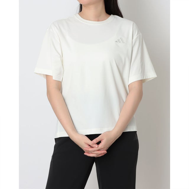 レディース 半袖Tシャツ EMO COOL NIGHT グラフィックTシャツ LD3226 （オフホワイト）