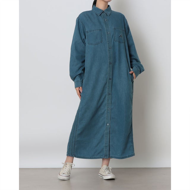 レディース ワンピース W COOL DENIM ドレス AP LH9120 （クリスタルスカイ）