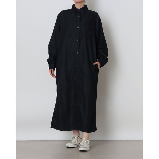 レディース ワンピース W COOL DENIM ドレス AP LH9121 （レジェンドインク）