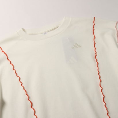 アディダス adidas レディース 長袖Tシャツ W メロウクルースウェットAP KN1073 （オフホワイト）｜詳細画像