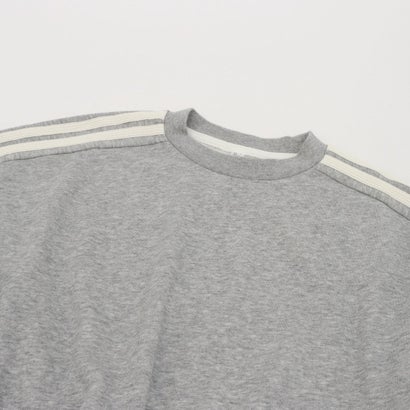 アディダス adidas レディース スウェットトレーナー W フリルクルースウェット AP KN1058 （ミディアムグレーヘザー）｜詳細画像