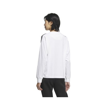 アディダス/レディス/W ESS+ 3S LS Tシャツ （ホワイト）｜詳細画像