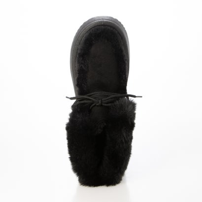 アドット adottona 【厚底】ハイカットモカシンムートン【5.5cm】 （BLK）｜詳細画像