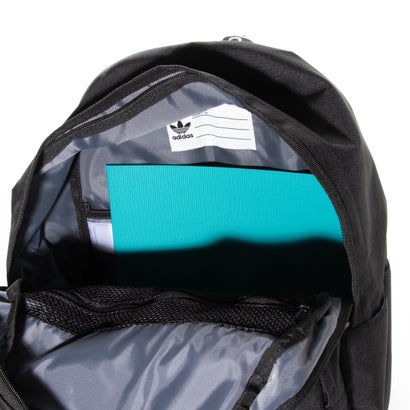 アディダス オリジナルス adidas Originals Trefoil Pocket Backpack （Black/White）｜詳細画像